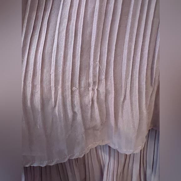 Lulu’s Pleated One Shoulder Mini Tiered Dress - Picture 7 of 7